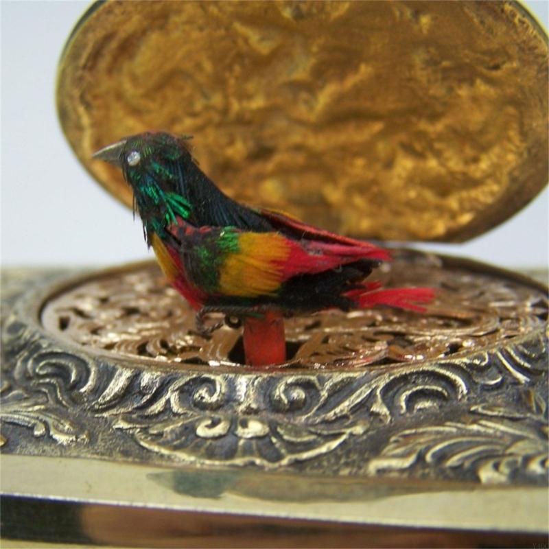 Musical Wind Up Bird Music Box - Snow Globe Musical ulasan dan harga