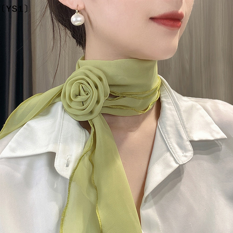 〔YS1〕Fashion Rose Flower Silk  - Ribbon Bow Gift ulasan dan harga