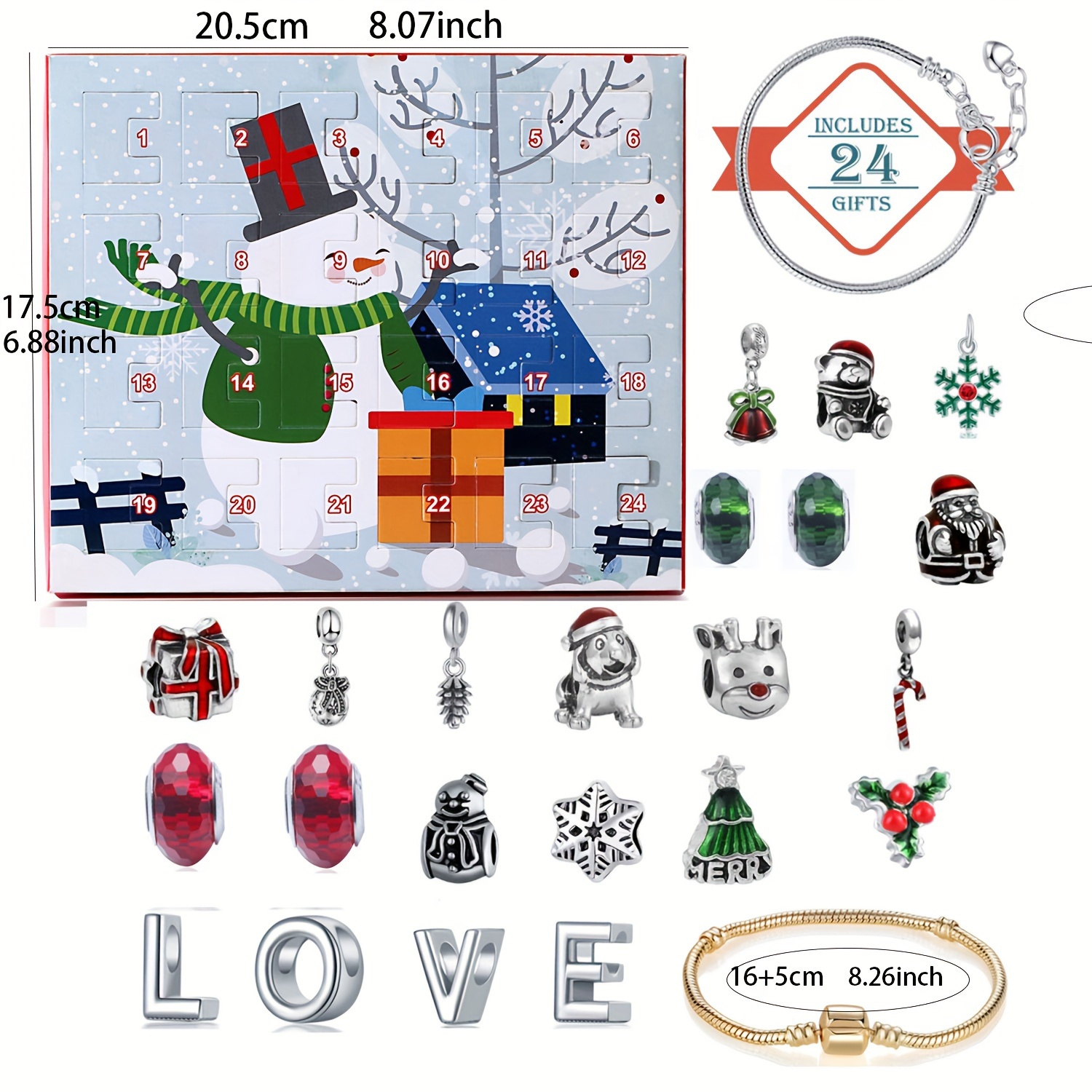 Snowman Christmas Advent Calen - Advent Calendar Gift ulasan dan harga