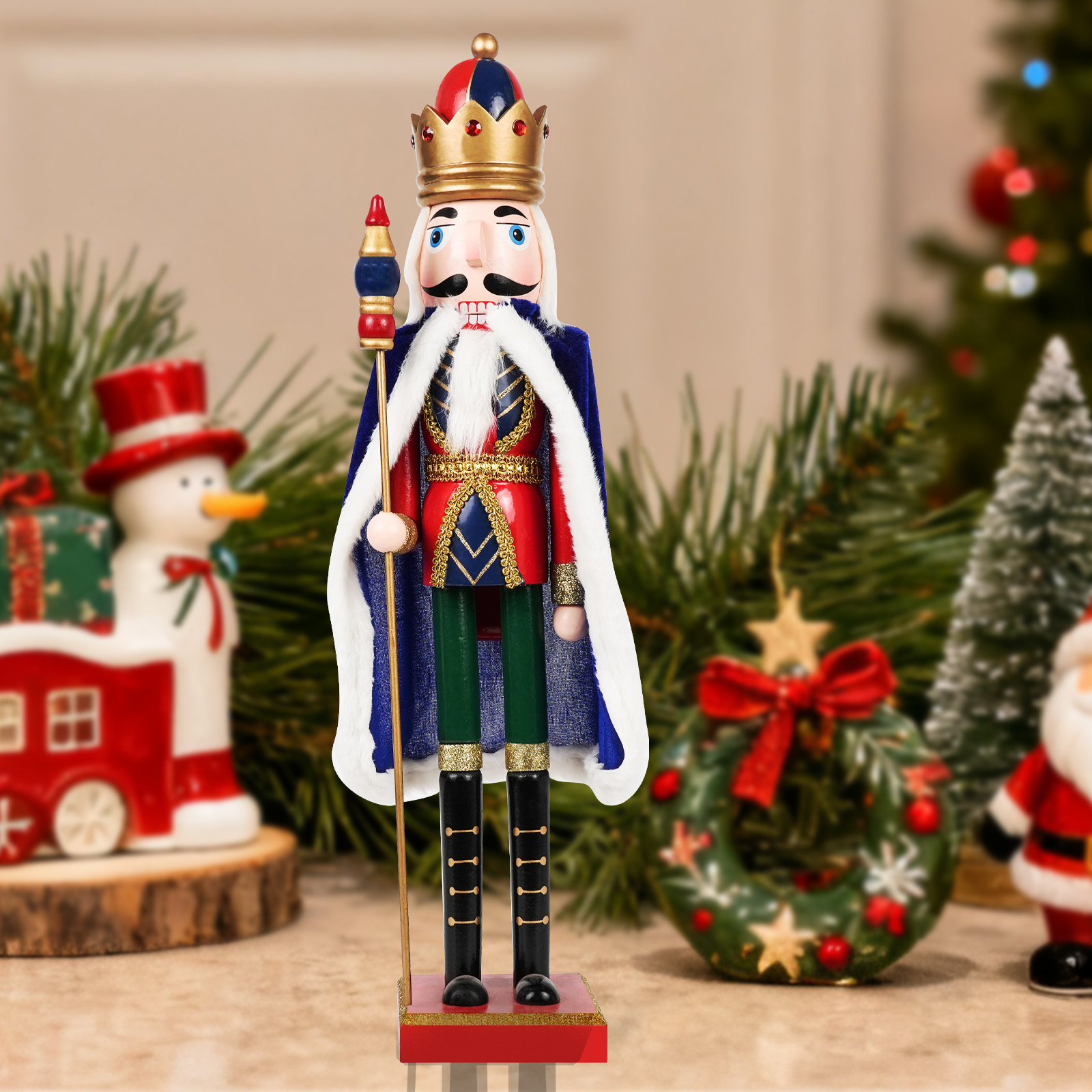 Christmas Nutcracker Decoratio - Nutcracker Figurine ulasan dan harga