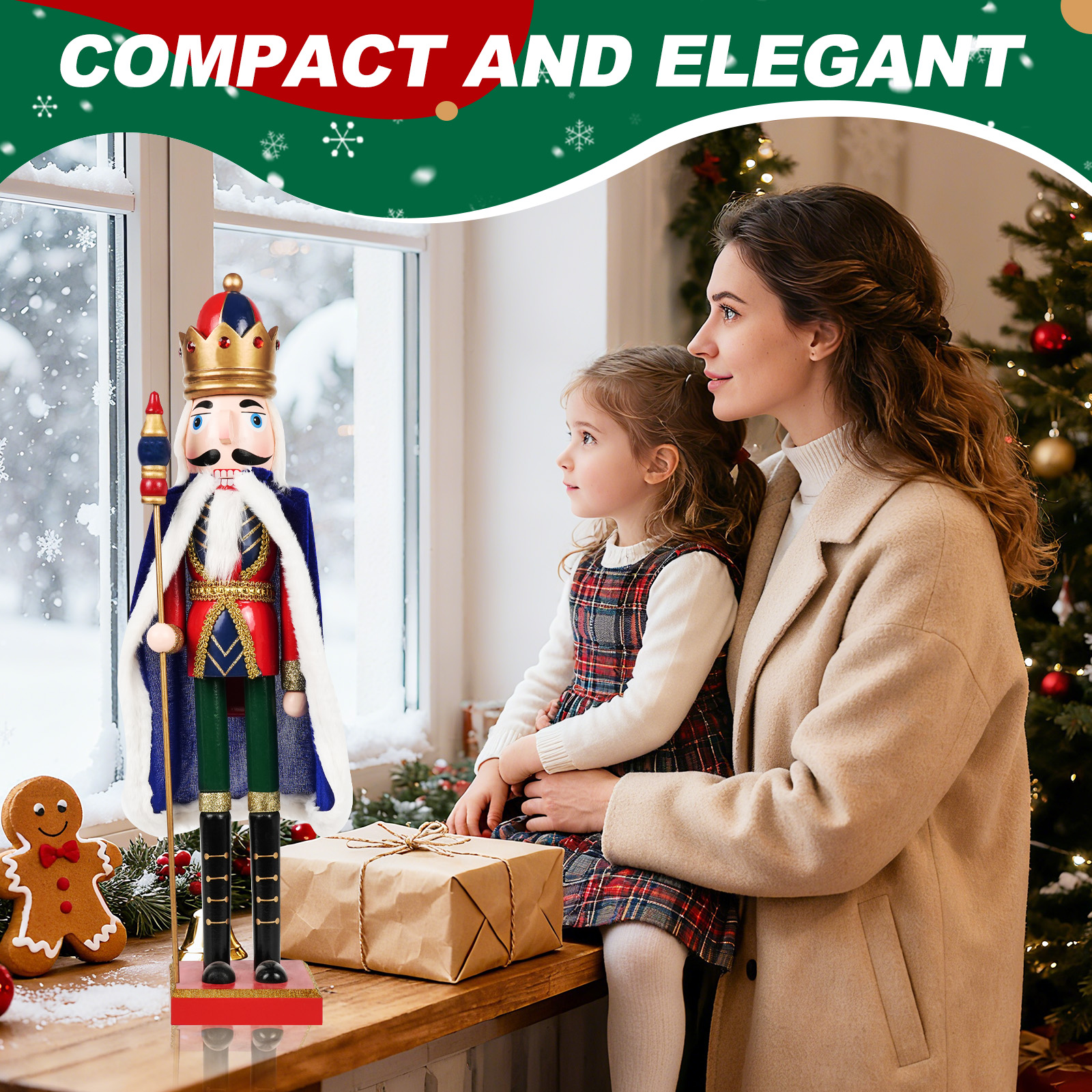 Christmas Nutcracker Decoratio - Nutcracker Figurine ulasan dan harga
