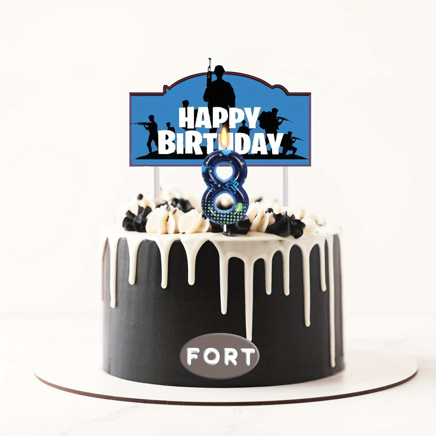 Blue Game Boy 0-9 Birthday Can - Holiday Candle Set ulasan dan harga