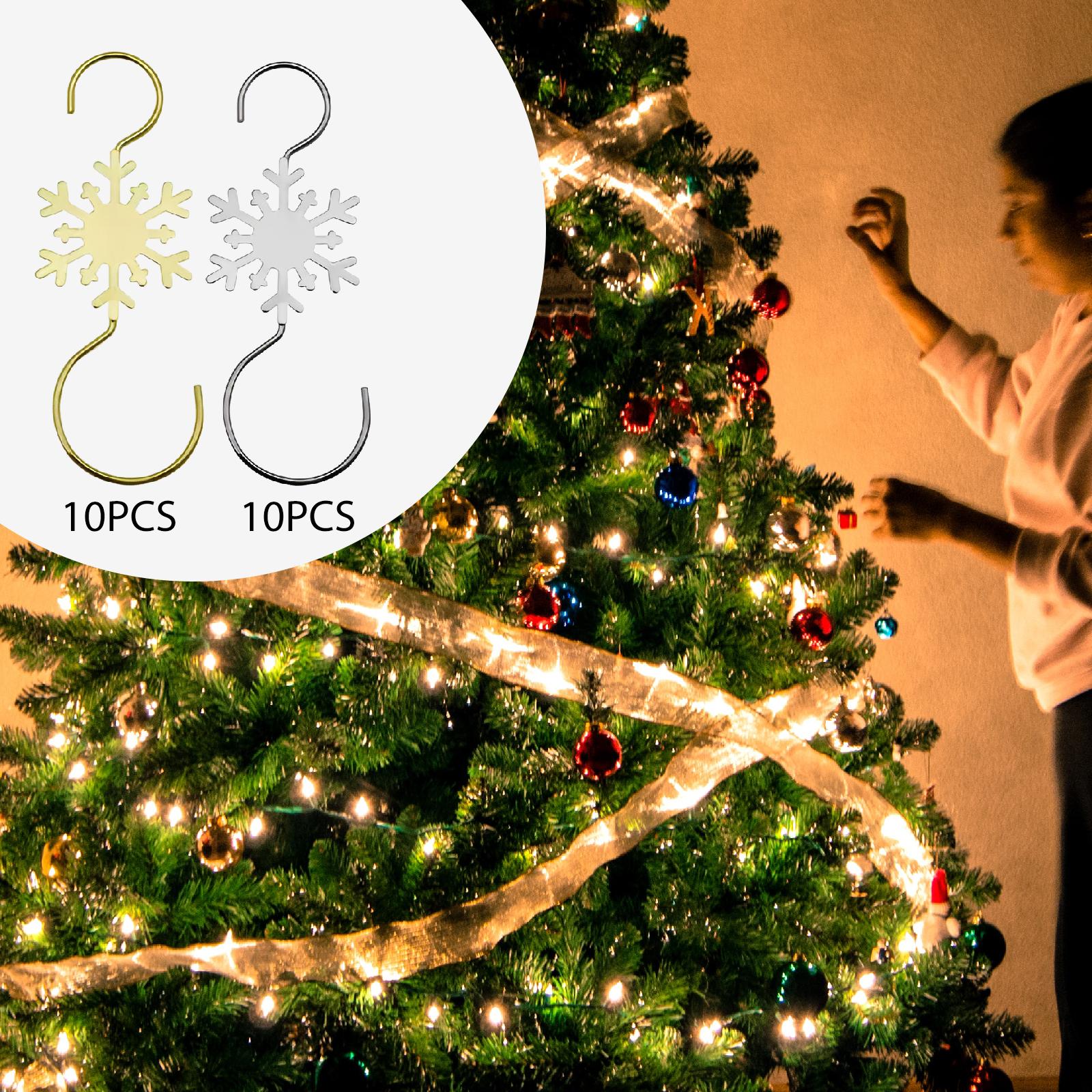 10Pcs Christmas Ornament Hooks - Christmas Stocking Hanging ulasan dan harga