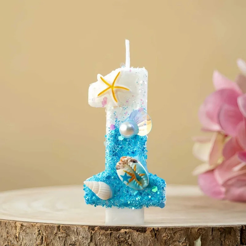 Shell-shaped Starfish Digital  - Holiday Candle Set ulasan dan harga