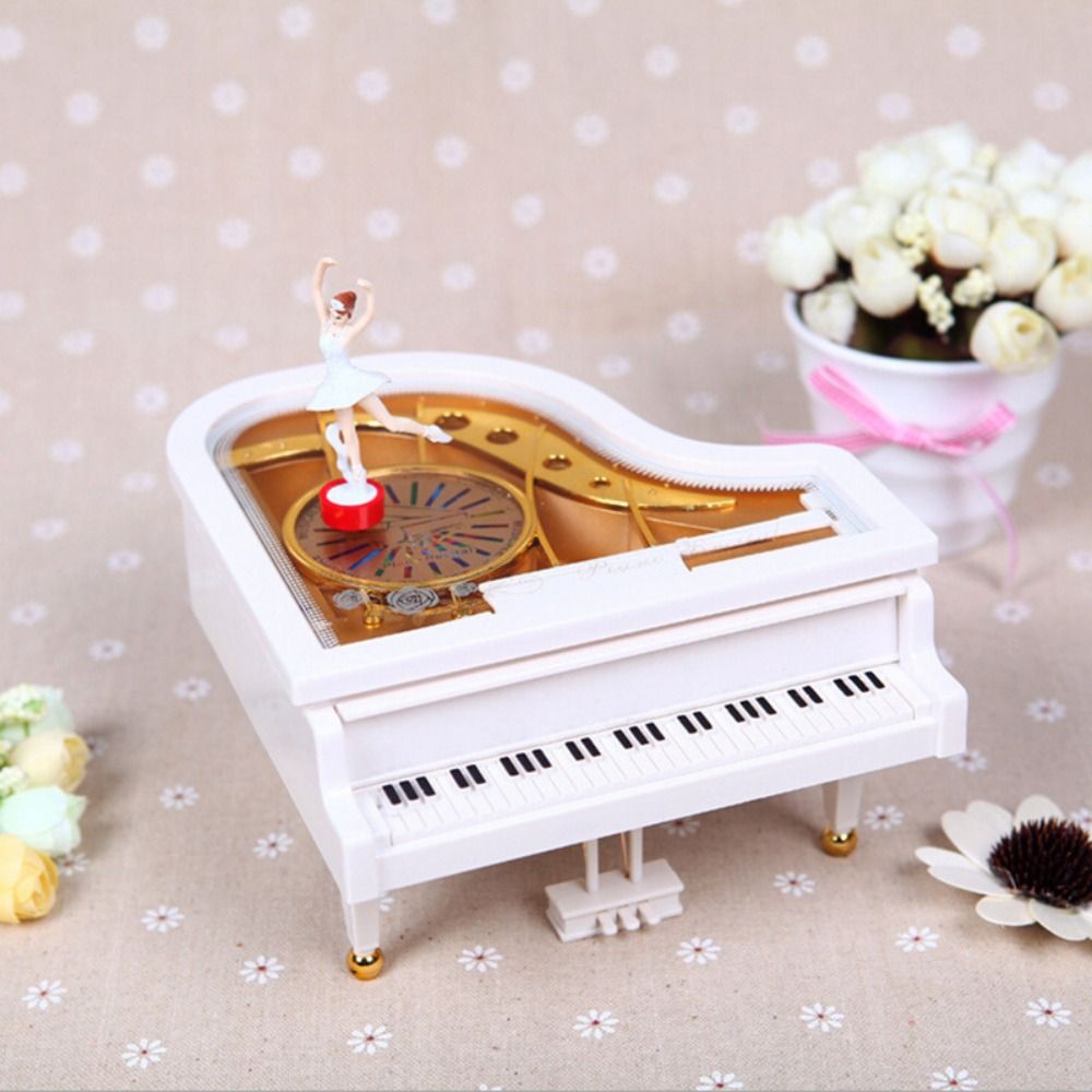 European-style Piano Model Mus - Snow Globe Musical ulasan dan harga