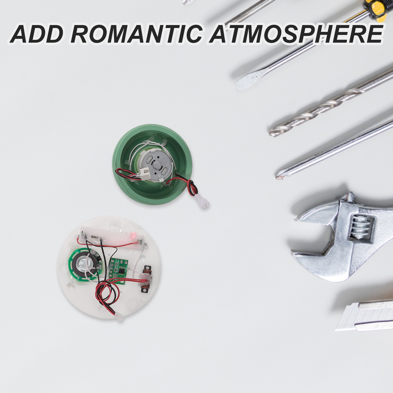 Snow Globe Motor Kit for DIY D - Snow Globe Musical ulasan dan harga