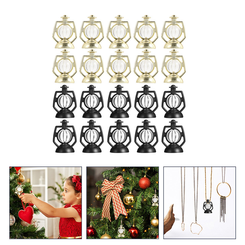 40Pcs Artificial Xmas Oil Lamp - Christmas Tree Artificial ulasan dan harga